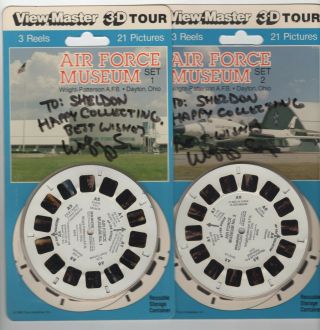 Air Force Museum Dayton Ohio View - Master Packets 1 And 2 Signed By Wolfgang Sell