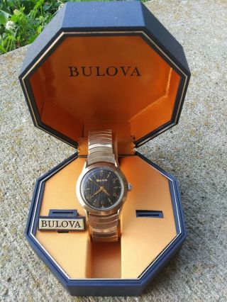 Vintage Bulova Mens Watch L6 17 Jewels Swiss Great