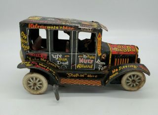 Vintage Tin Wind - Up Marx Old Jalopy Intermittently.  Please.