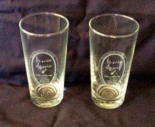 Rare James Squire Beer Glasses 285ml x 2 2