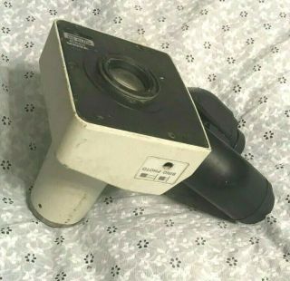 Vintage Nikon Bino Photo Microscope Head/lens Viewer View Finder Parts Repair