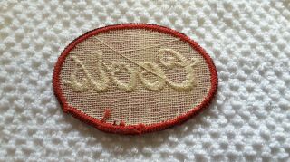 Coors Beer Patch,  Vintage,  Embroidered,  2 3/4 