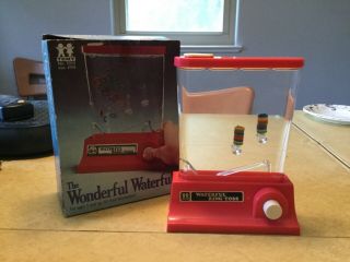 Vintage Tomy The Wonderful Waterful Ring Toss Game 1976 Japan