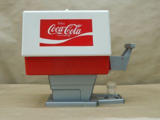 Vintage 1960s Chilton Toys Coca - Cola Soda Fountain Dispenser All 4 Cups & Spout