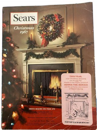 1967 Sears Christmas Wish Book In Good Shape.  - Barbie,  G.  I.  Joe And More Toys