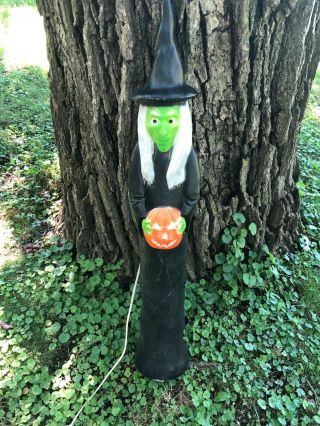 Vintage Don Featherstone Skinny Witch Blow Mold