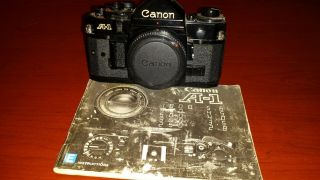 Vintage Canon A - 1 Slr Film Camera Body