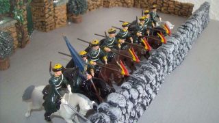(8) W Britains Complete Set 136 Of The Imperial Russian Cossacks Circa