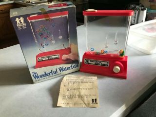 Tomy The Wonderful Waterful Ring Toss Game Vintage 1976 Japan