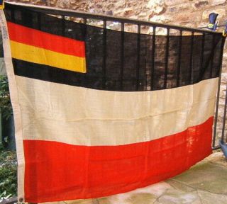 Vintage Weimar Republic German Wool Flag Wwi