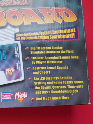 Electric Football Scoreboard Tudor Games Miggle Toys And Pre Owned 2