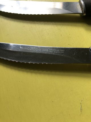 Vintage Cutco Set of 2 Steak Knives (1058) 2