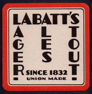 Very Old Labatt 