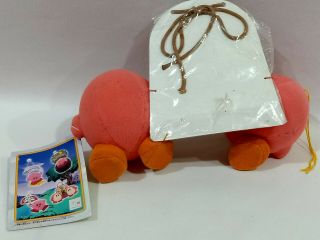 Kirby Spear Waddle Dee Plush Suction Cup Hanging Toy Vintage Banpresto 2002 3