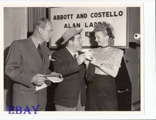 Dale Evans Abbott And Costello Vintage Photo