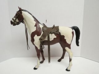 Marx Johnny West Storm Cloud Paint Horse Vintage Best Of The West W Accessories