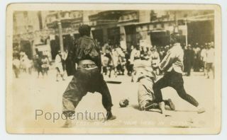 China 1920 Vintage Photograph Canton Revolution Street Beheading Execution Photo