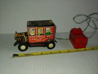 Linemar Marx Tin Toy Old Jalopy Remote Control Car