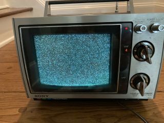 Vintage Sony Econoquick Color TV KV - 8000; Retro Gaming & Great Nostalgia 2