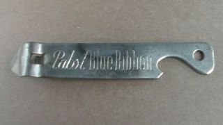 Vintage Pabst Blue Ribbon Beer Bottle And Can Opener