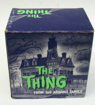 1964 Addam Family The Thing Battery Operated Bank With Box Tv Show