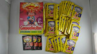 1986 Topps Garbage Pail Kids 4th Series 37 Packs Vintage W/ 3 5th Series Packs