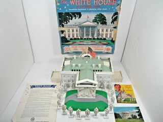 Vintage Marx The White House Play Set With Presidents 1950 