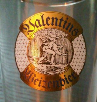 Valentins Weizenbier.  5 Liter Pils Style Beer Glass,  Germany 3