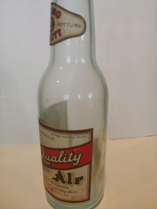 12oz.  IRTP Cremo Quality Ale bottle from Cremo Brewing Co Britain Conn. 3