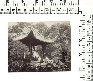 China Beijing Peking Temple Monastery Garden Park - orig.  photo ≈ 1902 2