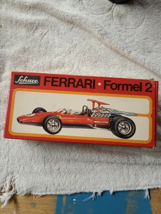 Schuco 1073 Ferrari Formel 2 - Scale 1:16 Wind - Up Toy
