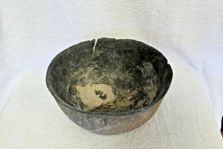 Anasazi Pottery Corrugated Bowl (large) 9 " X 4.  5 "