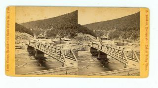 B4345 Kleckner RR Station & Canal from Mansion House,  Mauch Chunk,  PA D 2