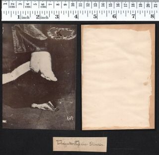 China 缠足 Chánzú Bounded Feet Foot Binding Chinese Girl orig.  ≈ 1904 2