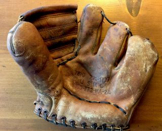 Vintage Ww2/korea Era Usmc Baseball Glove