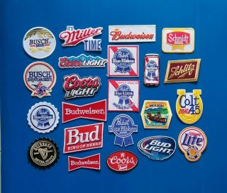 6 Beer Bud King Of Beers From The Photo Sew/iron On 3 Inch Patches
