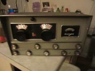 Vintage Knight Cb Radio Base Station No Microphone Parts Or Restore