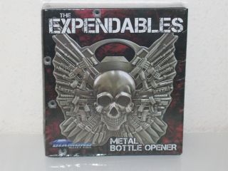 The Expendables - Metal Bottle Opener - Diamond Select Toys - - Magnetic