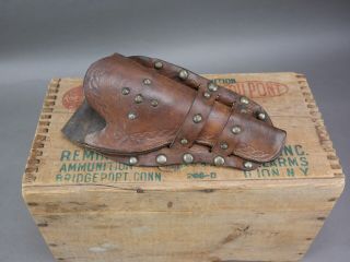 Vintage Triumph Double Loop Studded Rh Holster For Colt Saa 7 " Barrel See More