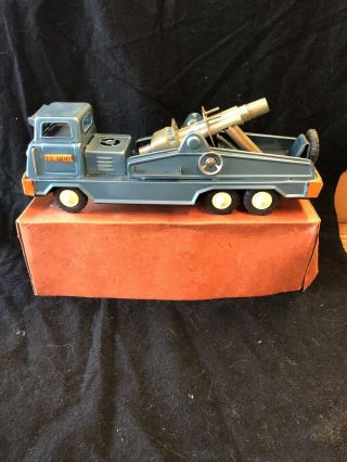Cragstan Japanese Japan Tin Toy Us Army Truck Box