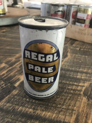 Regal Pale Beer,  B2418,  Usbc120 - 38,  Flat Top Can,  San Francisco,  California