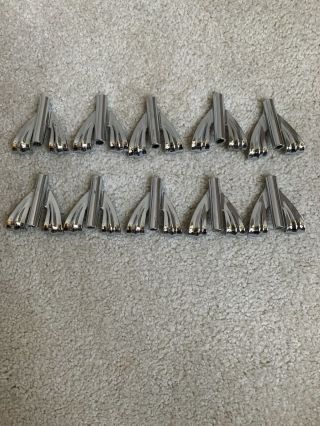 Set Of 10 Vintage 60s 70s Ludwig Bass Drum Tension Rod Claws