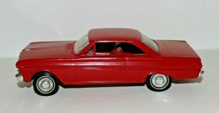 Vintage 1964 Amt Red Ford Falcon Dealer Promo Car