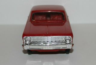 Vintage 1964 AMT Red Ford Falcon Dealer Promo Car 3