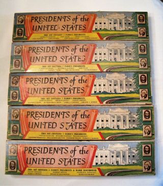 Marx Presidents Of The United States Complete Presentation Box Set - Playset