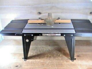 Vintage Craftsman 925444 34 " X 13 " X 11 " Router Table W/ Extensions