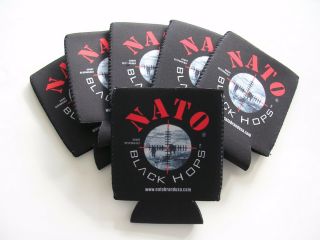 Nato® Military Beer 6 Pack Neoprene Can Cooler Hunting Cozy