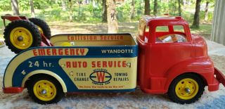 Vintage 1950’s Wyandotte Auto Service Wrecker Tow Truck