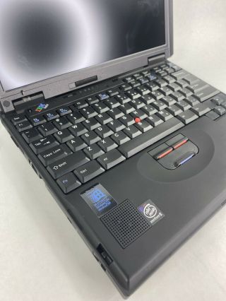 Vintage IBM ThinkPad 600 Laptop TYPE 2645 Powers On Error 2