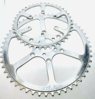 T.  A.  Cyclotouriste Chainring Set 53/40 Vintage Cycling